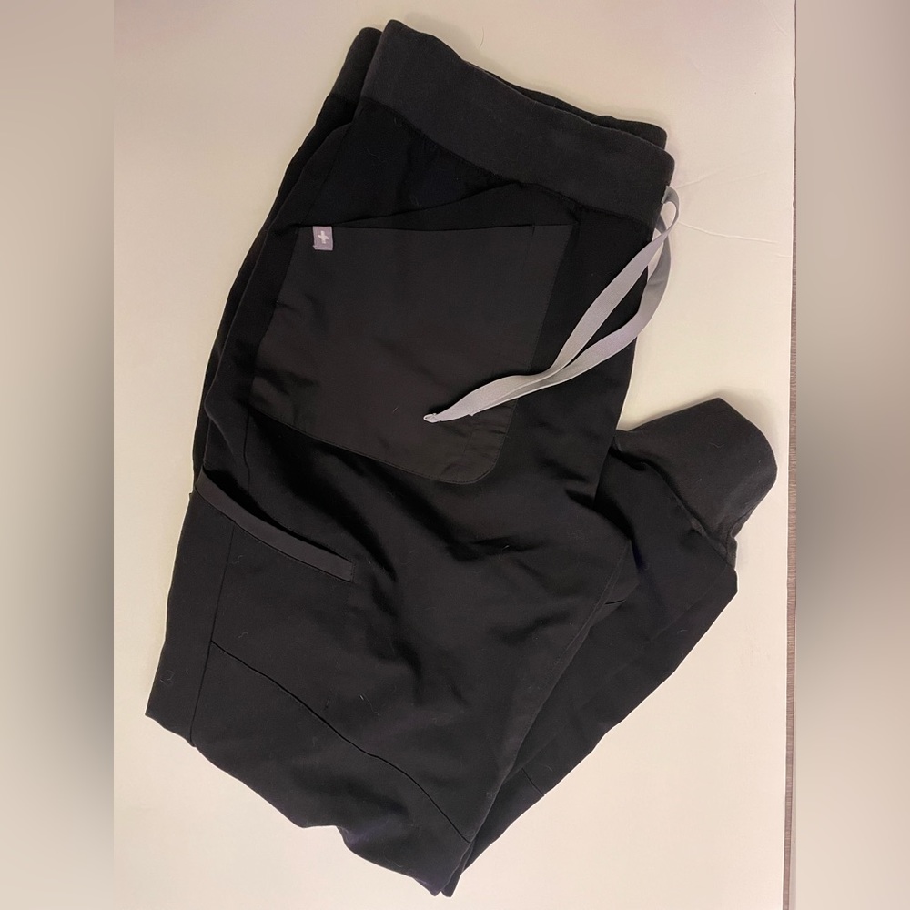 Figs Black Scrub Pants